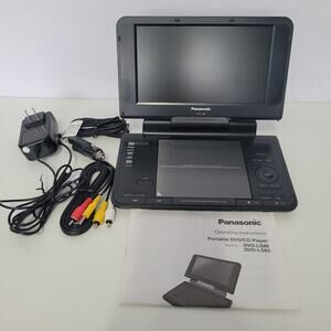 Panasonic DVD-LS86 Portable DVD Player 8.5 Inch Screen Tested Working